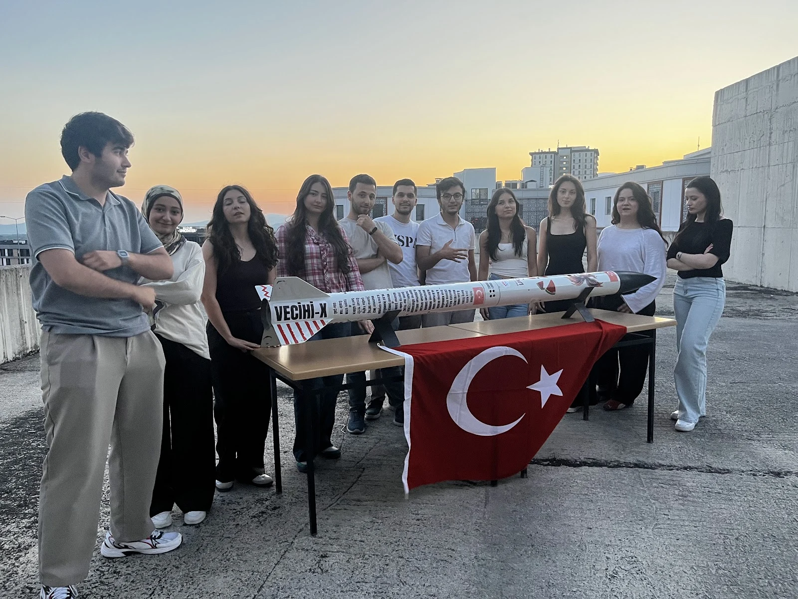 Roket projesiyle saha hatırası